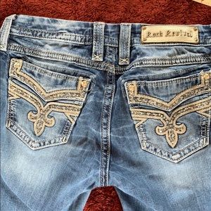 Rock revival Boris easy boot jeans 28/32 gold